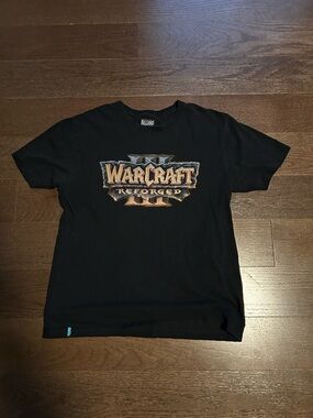 Warcraft III Reforged T-Shirt - Blizzard Entertainment - Black - Large